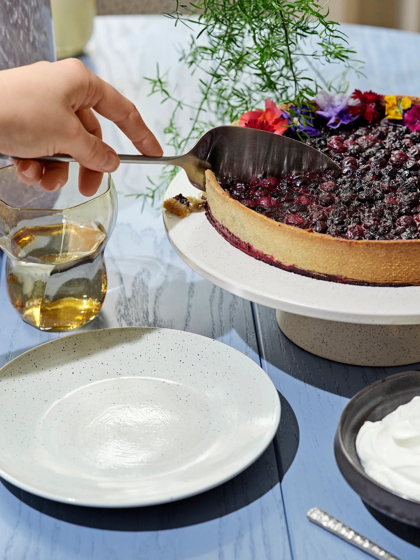 Broste Copenhagen Nordic Vanilla Cakeplate