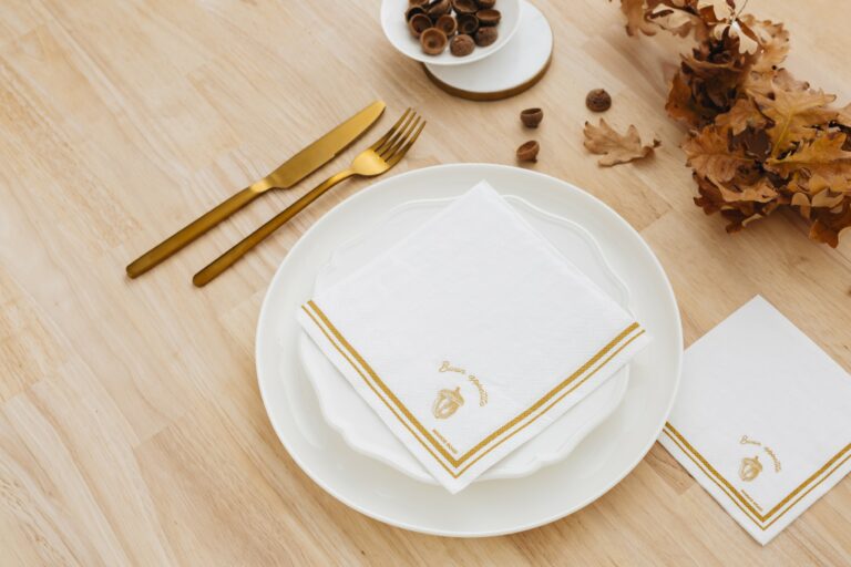 Manor Road Buon Appetito Luncheon Napkins