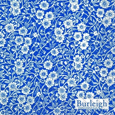 Burleigh Calico Blue Luncheon Napkins