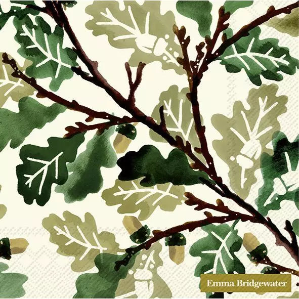 Emma Bridgewater Oak Cream Luncheon Napkins