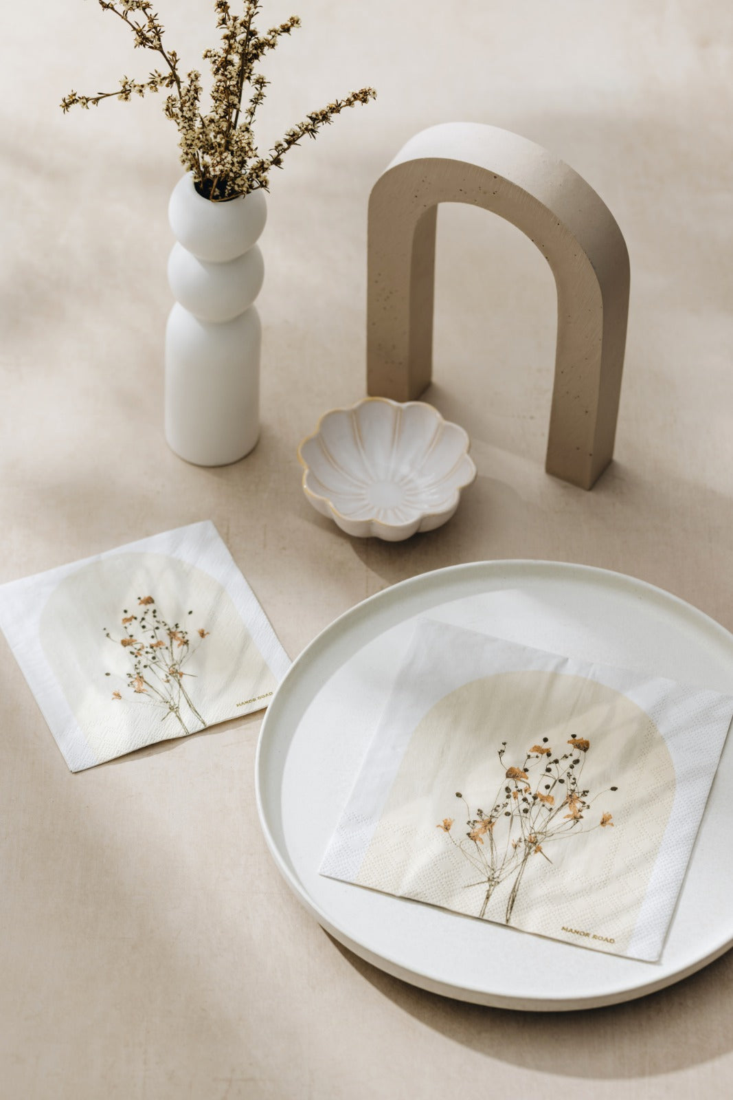 Manor Road Florescence Cocktail Napkins