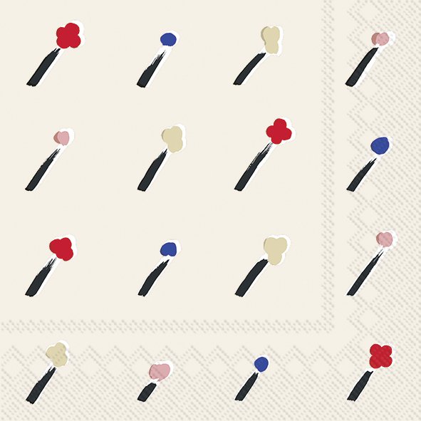 Marimekko Ilo Cream Cocktail Napkins