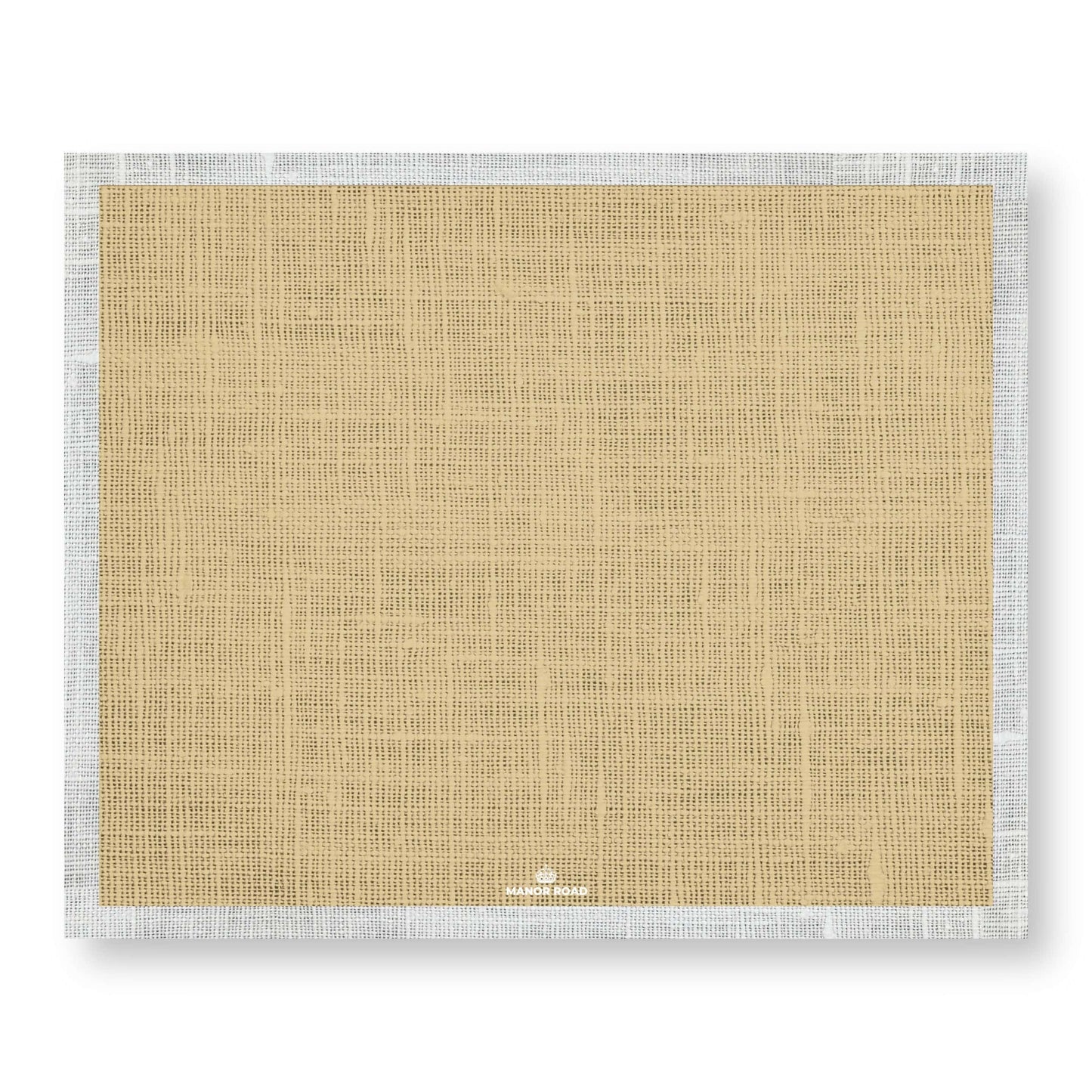 Manor Road Linen Gold Paper Placemat Pad