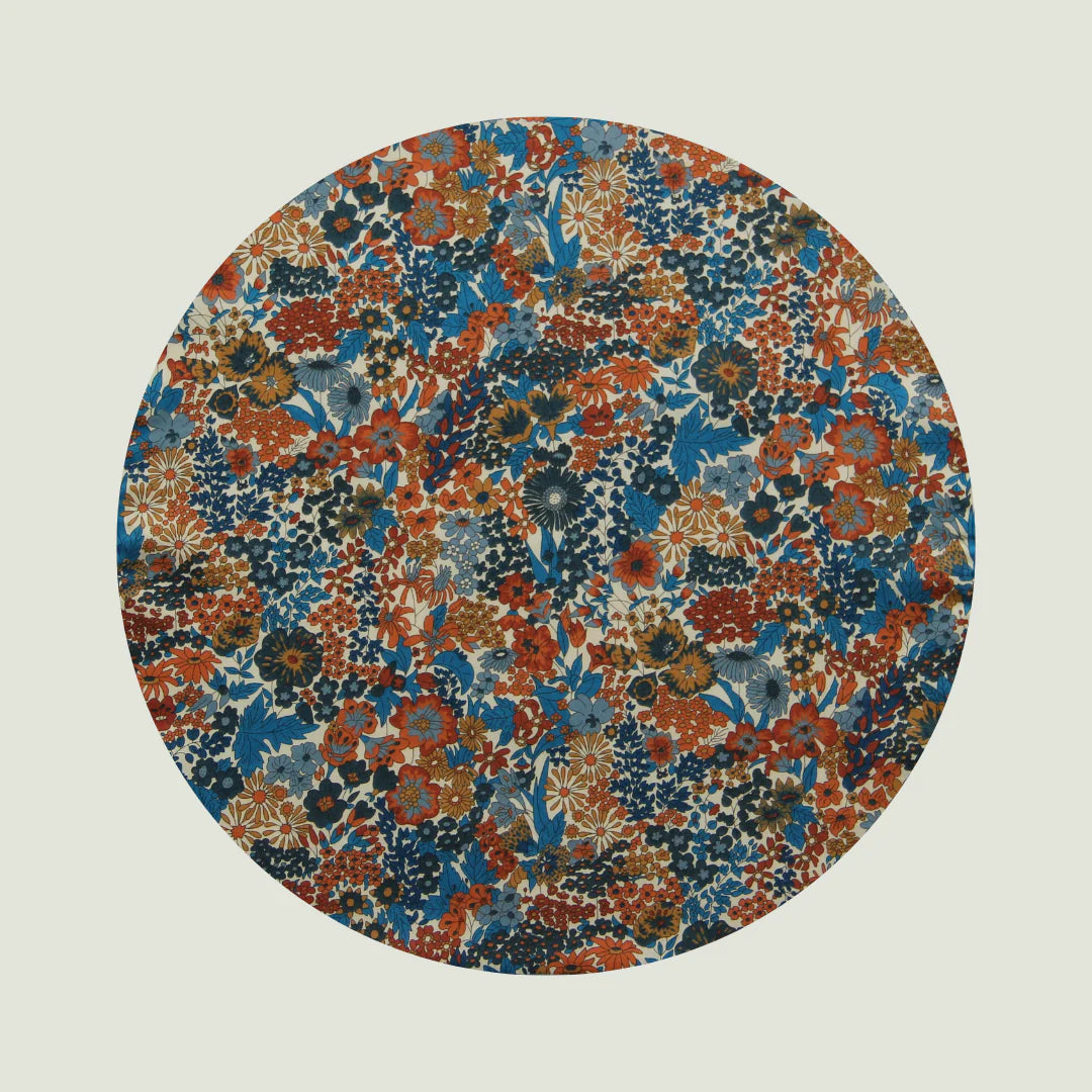 Little Acorn Margaret Annie Tan/Blue Liberty Hankie