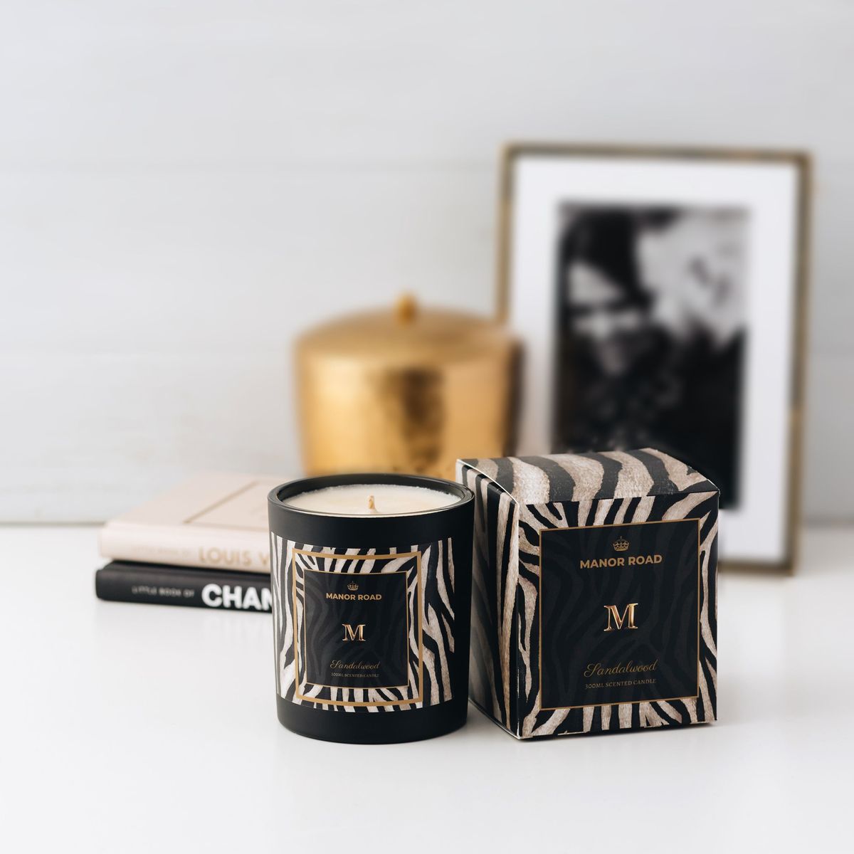 Manor Road Sandalwood Candle