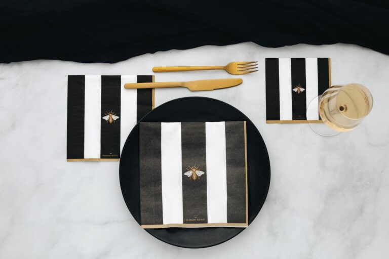 Manor Road The Striped Bee Dinner Napkins