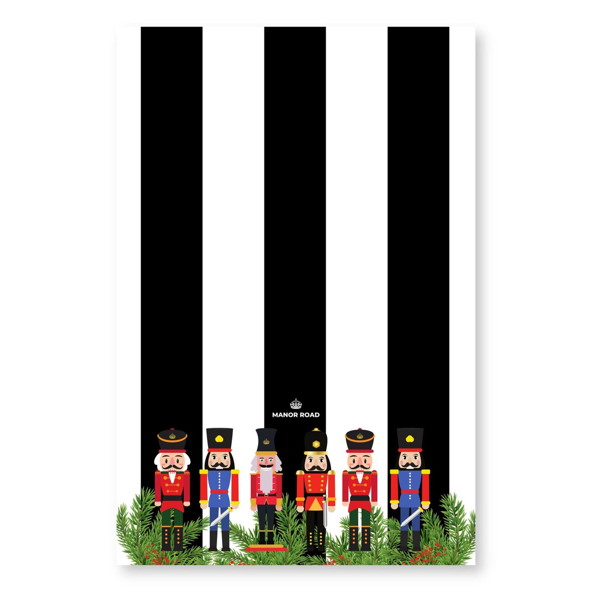 Manor Road Little Nutcrackers Microfiber Tea Towel