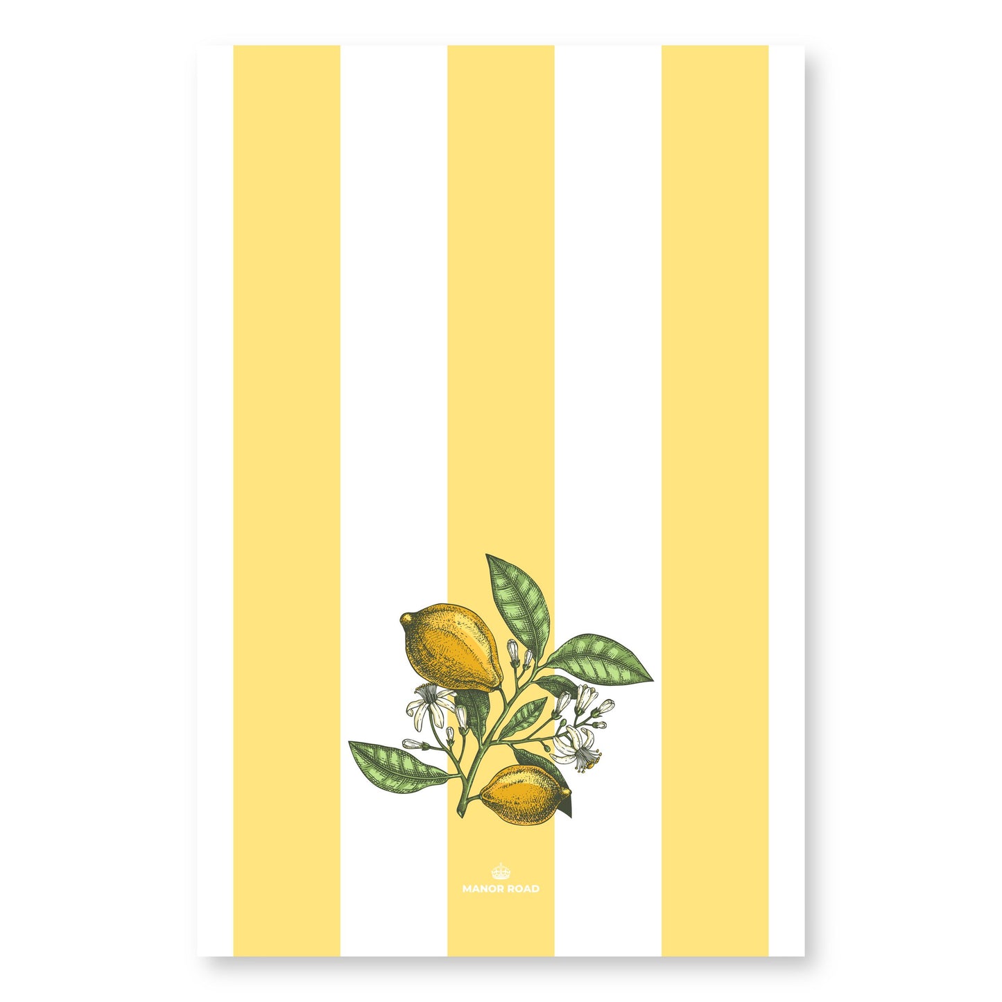 Manor Road Lemon Sorbet Microfiber Tea Towel