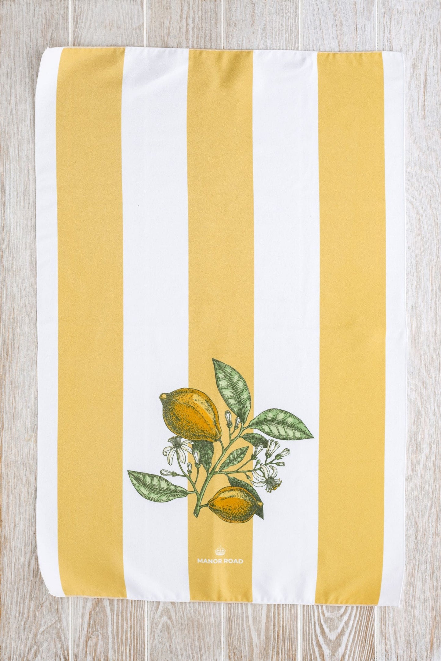 Manor Road Lemon Sorbet Microfiber Tea Towel