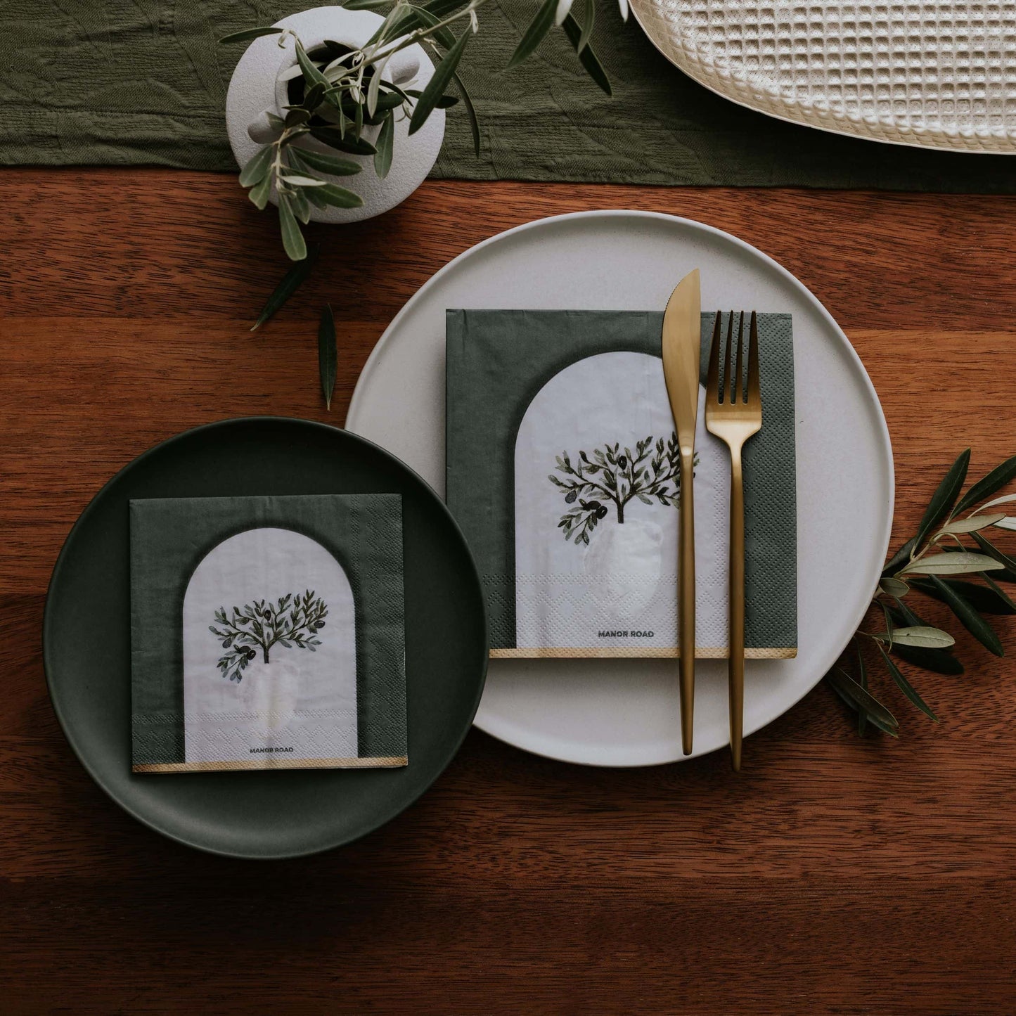 Manor Road Tuscany Luncheon Napkins