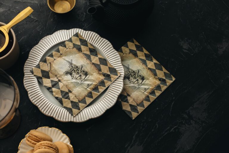 Manor Road Wonderland Cocktail Napkins