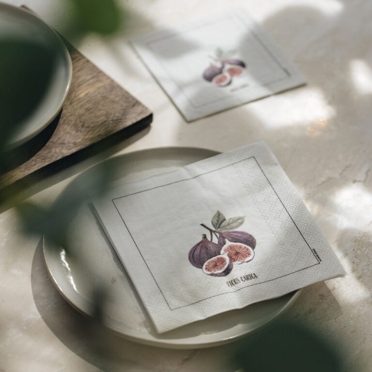Manor Road Ficus Cocktail Napkins