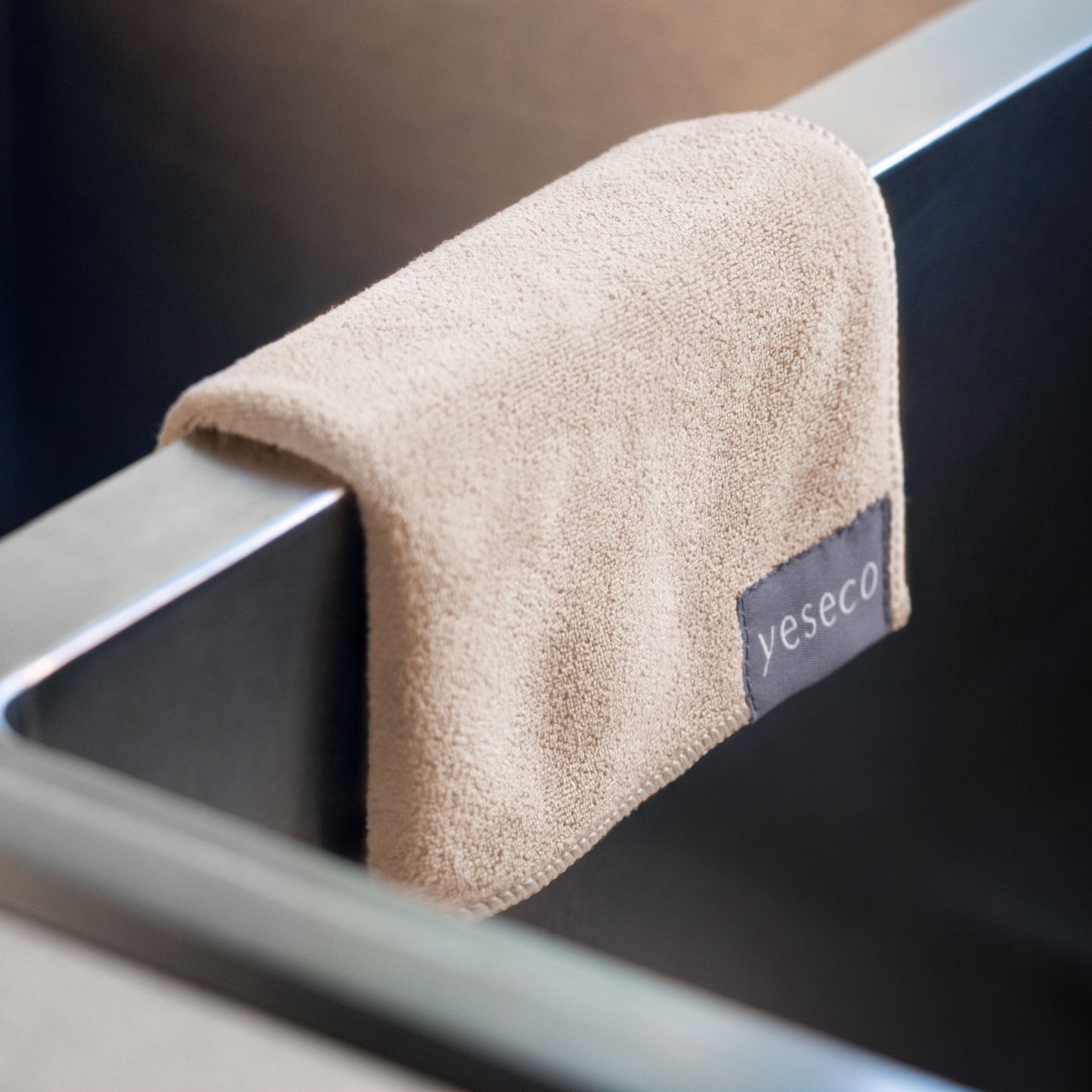 yeseco Microfibre Cloths Sand 3pk