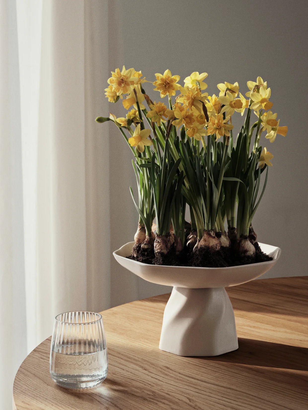 Broste Copenhagen Limfjord Centrepiece Beige