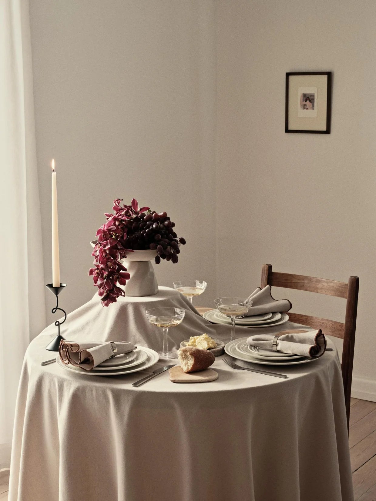 Broste Copenhagen Limfjord Centrepiece Beige