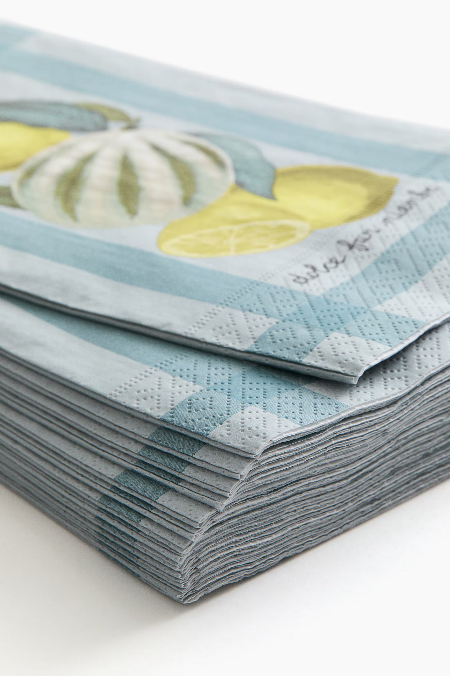 H&M Lemons Buffet Napkins