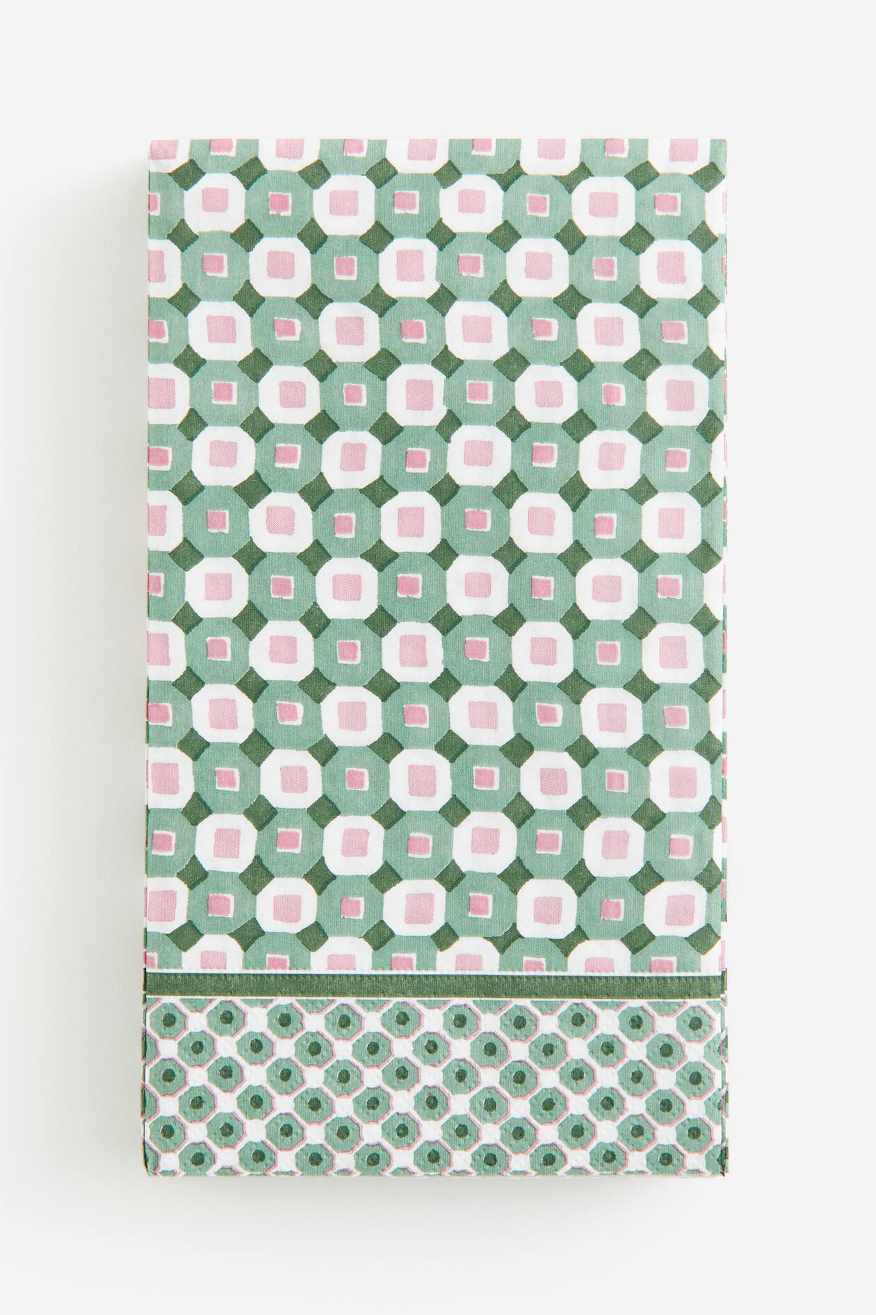 H&M Geometric Buffet Napkins