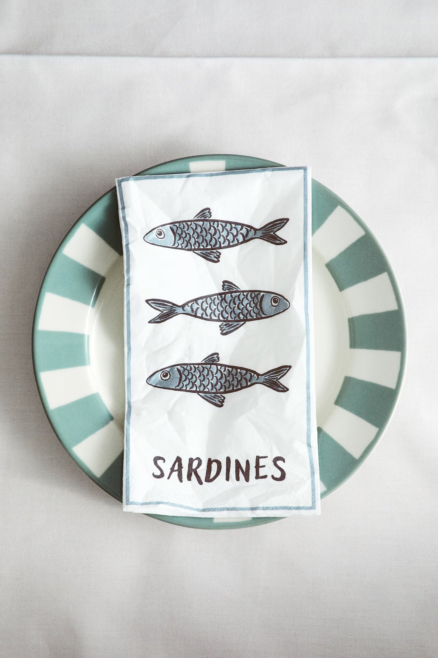 H&M Sardines Buffet Napkins
