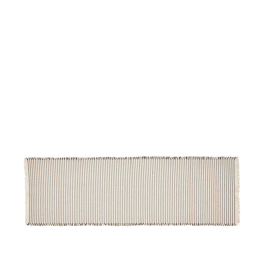 Broste Copenhagen Elouise Table Runner Off-White/Black