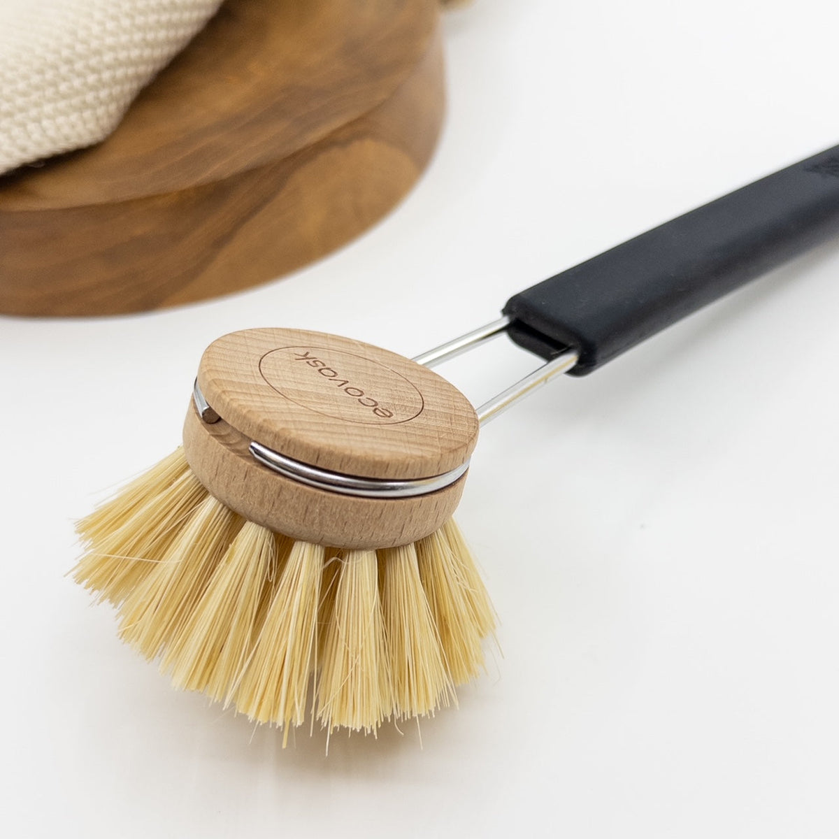 Ecovask Dish Brush Tampico Black