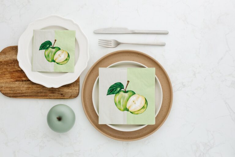 Manor Road Apple Cocktail Napkins