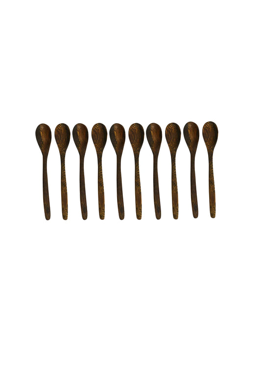 Wooden Salt Spoon Dark