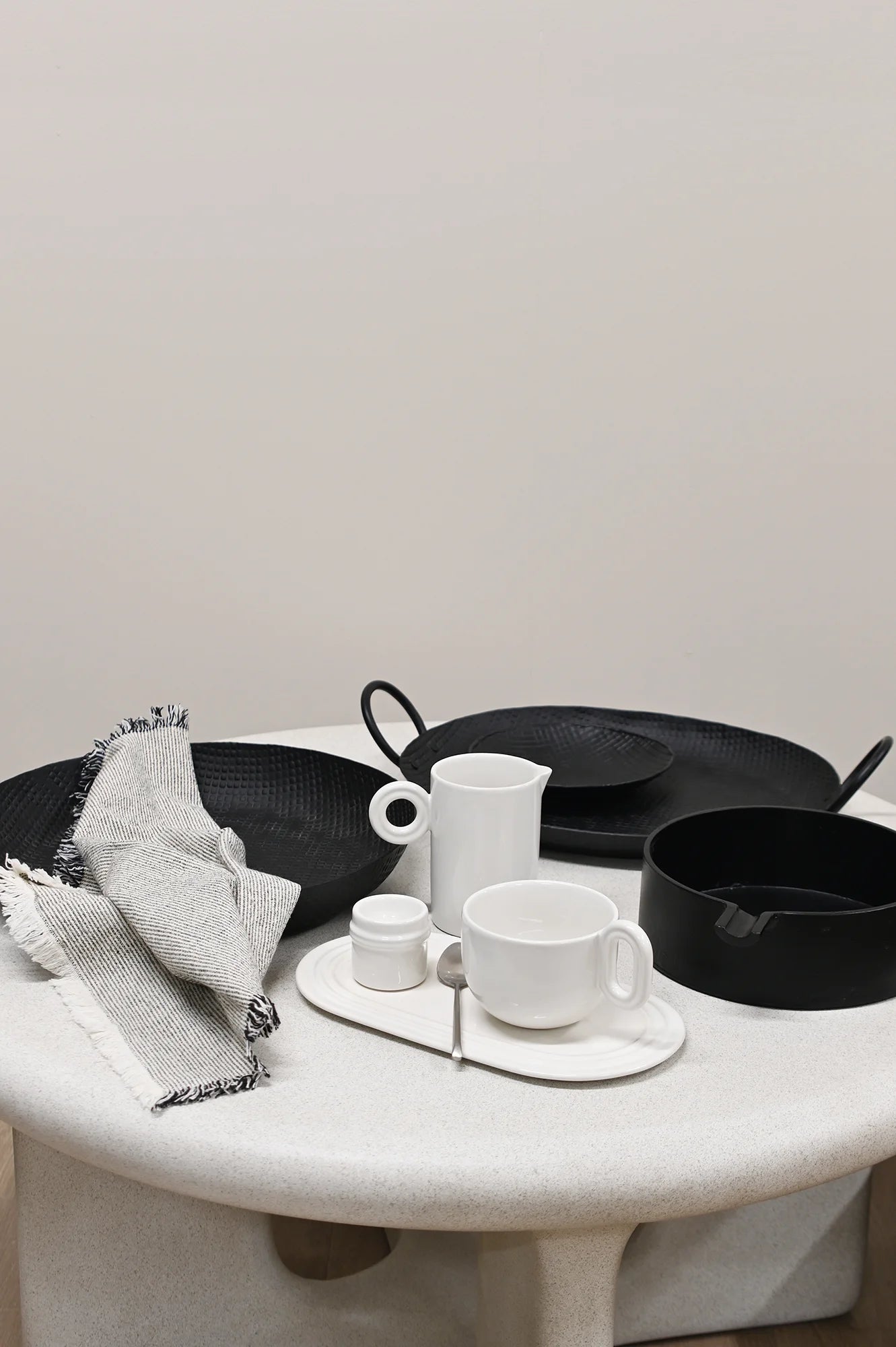 Ankara Serving Plate Large Black