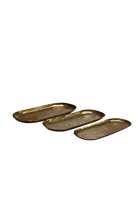 Ankara Avani Tray Solid Brass