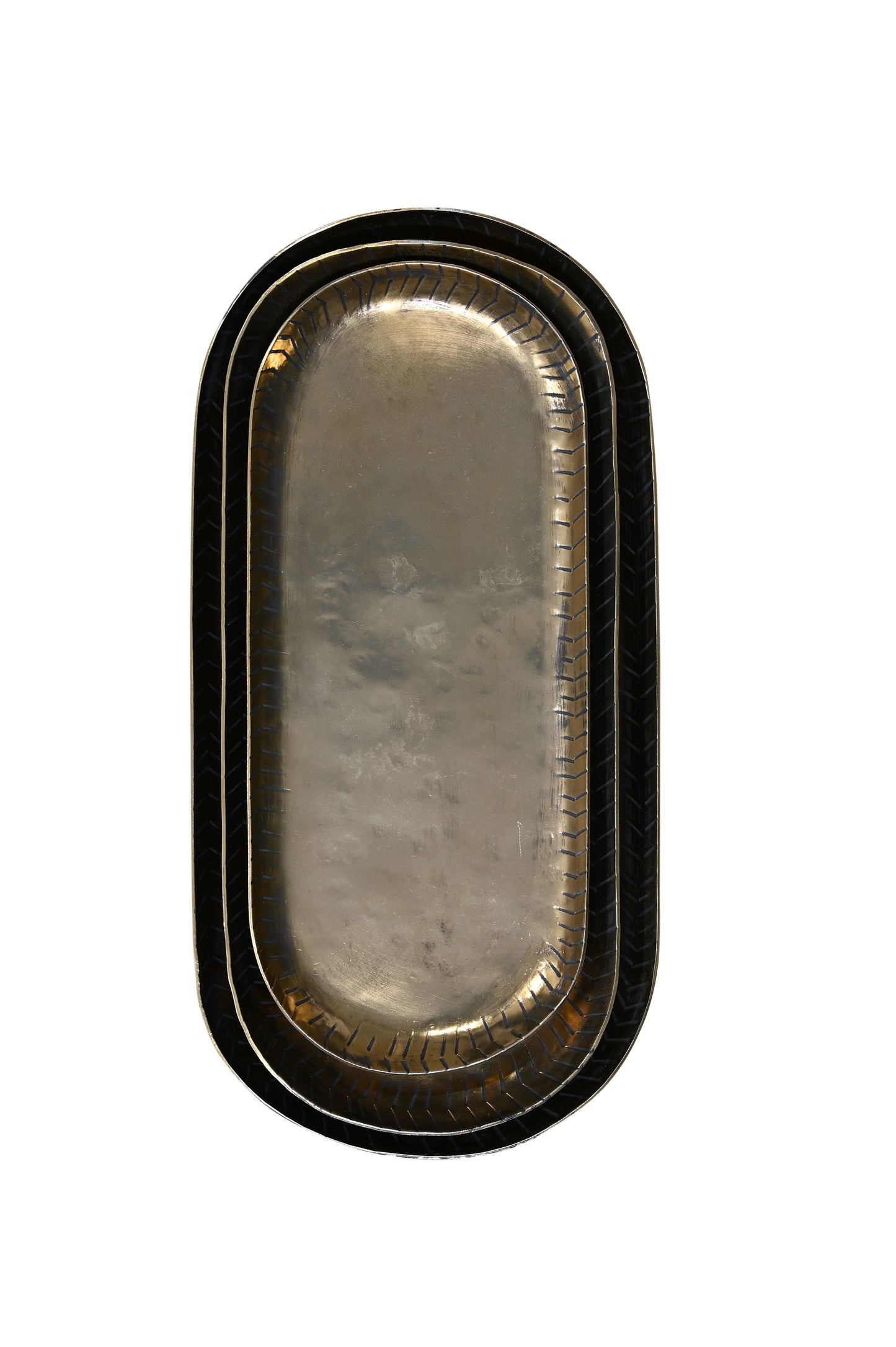 Ankara Avani Tray Solid Brass