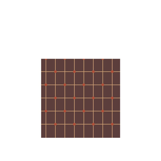 Broste Copenhagen Tila Pumpkin Red Luncheon Napkins