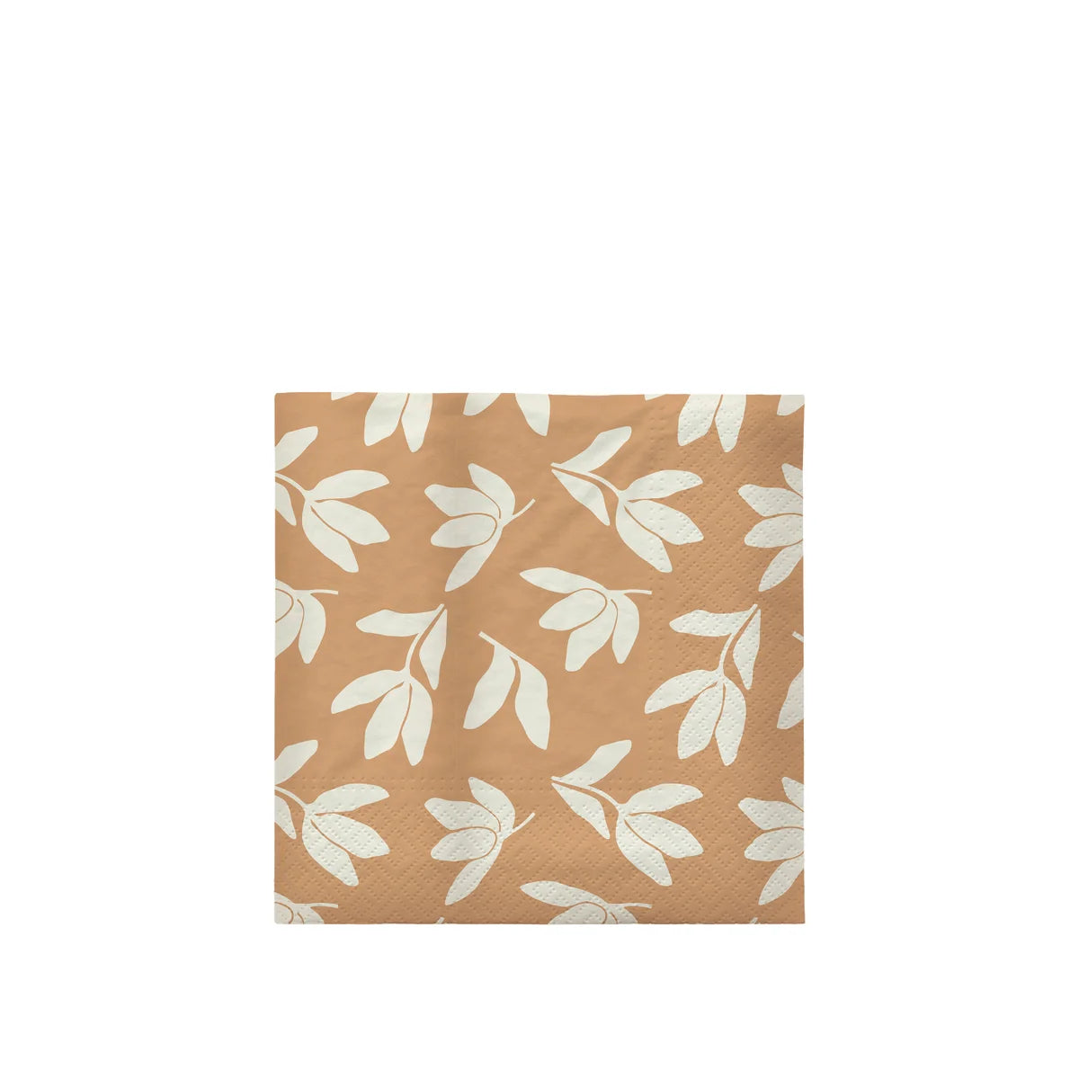 Broste Copenhagen Herbert Cinnamon Sand Off White Luncheon Napkins