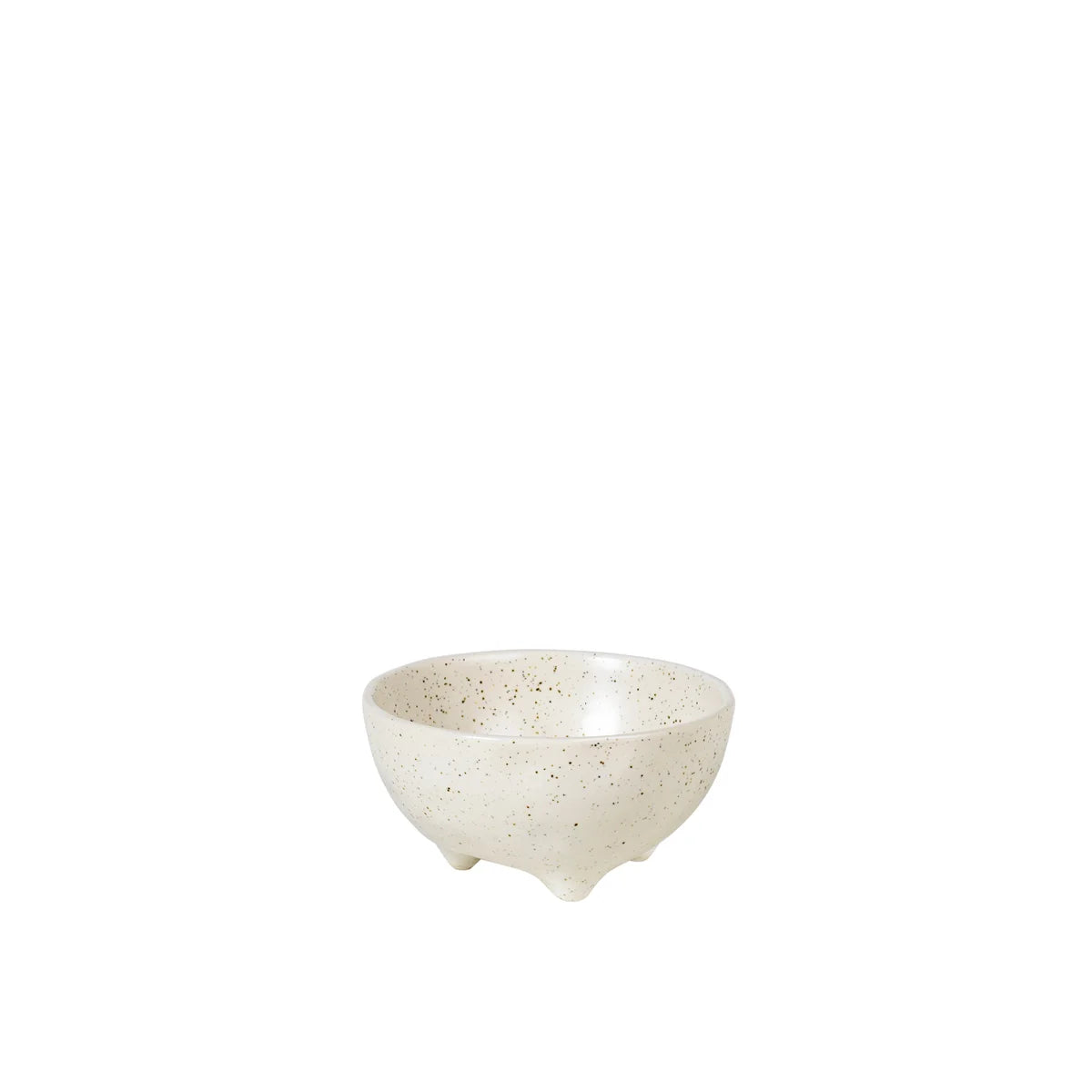 Broste Copenhagen Nordic Vanilla Large Bowl with Feet