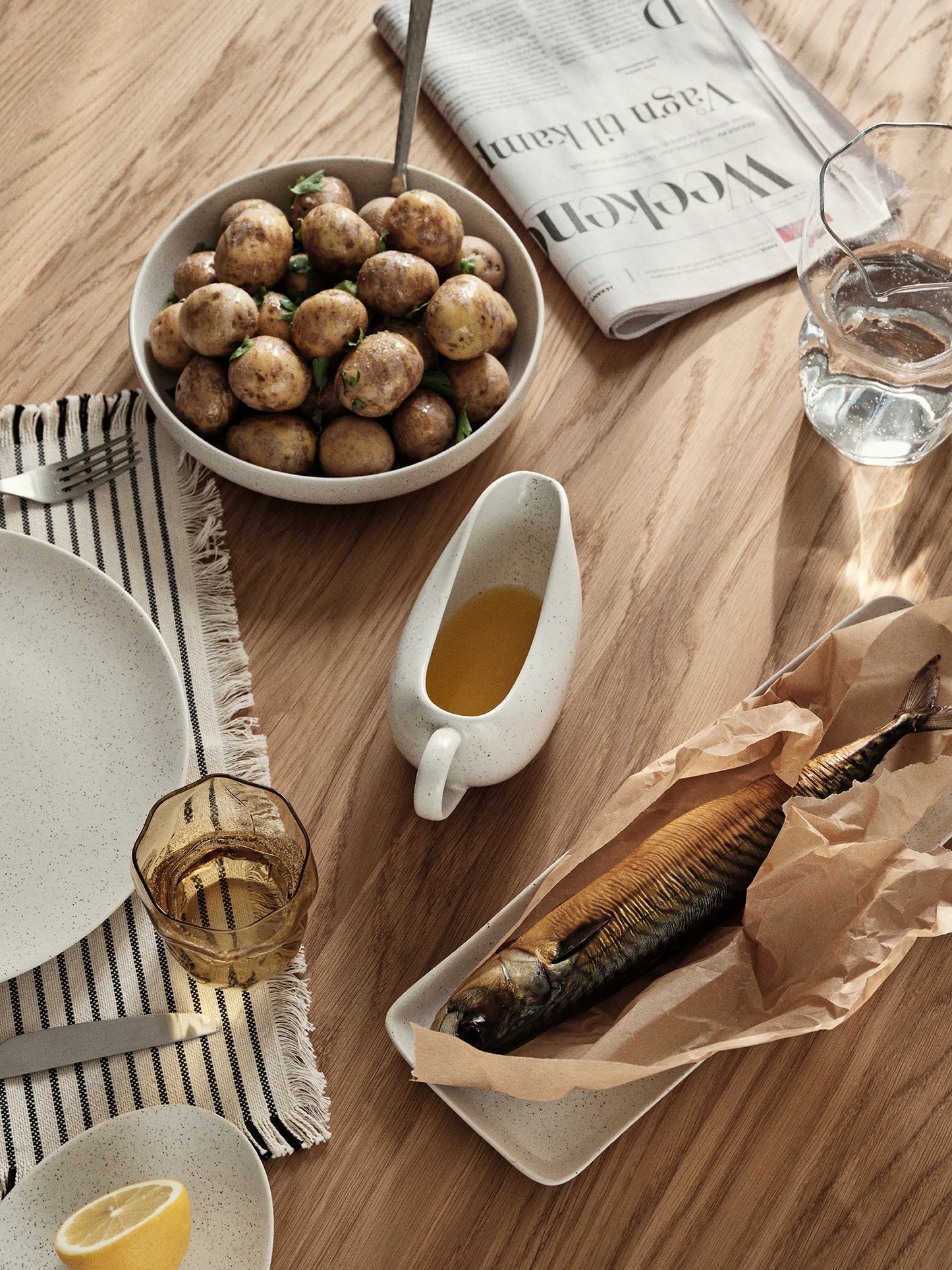 Broste Copenhagen Nordic Vanilla Gravy Bowl