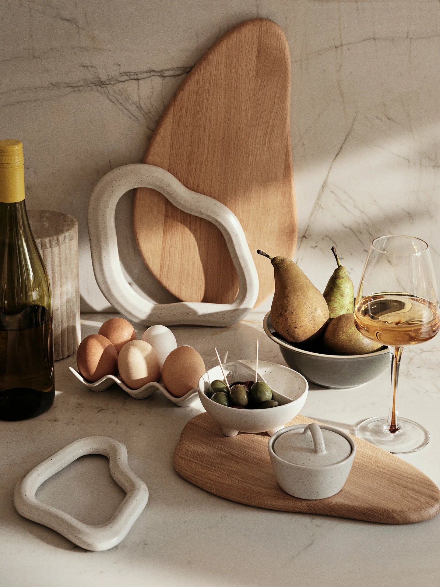 Broste Copenhagen Nordic Vanilla Egg Tray