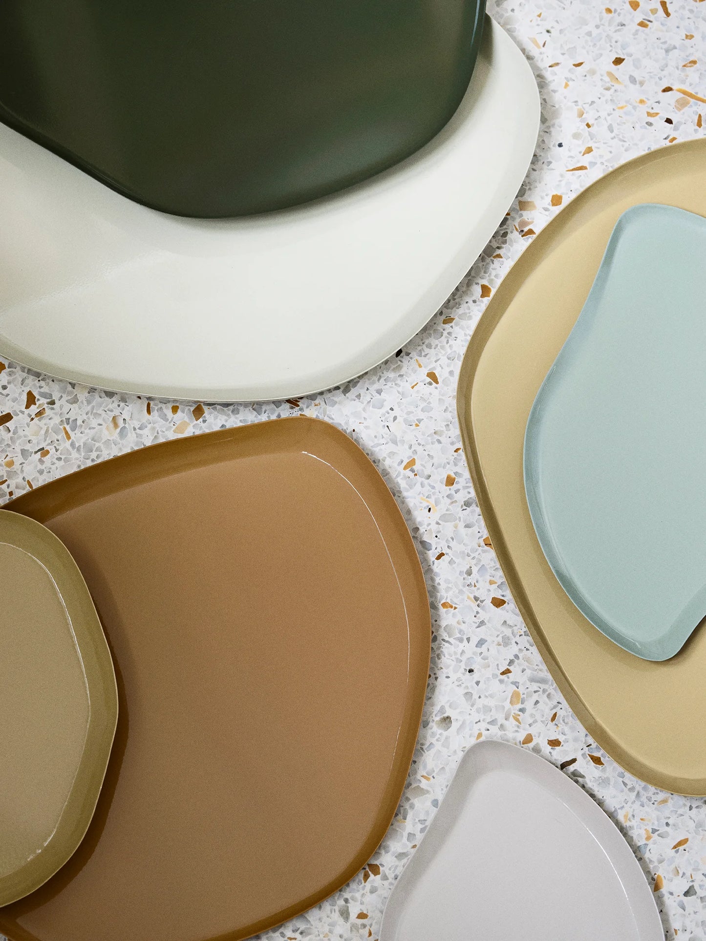 Broste Copenhagen Mie Large Tray Castle Beige