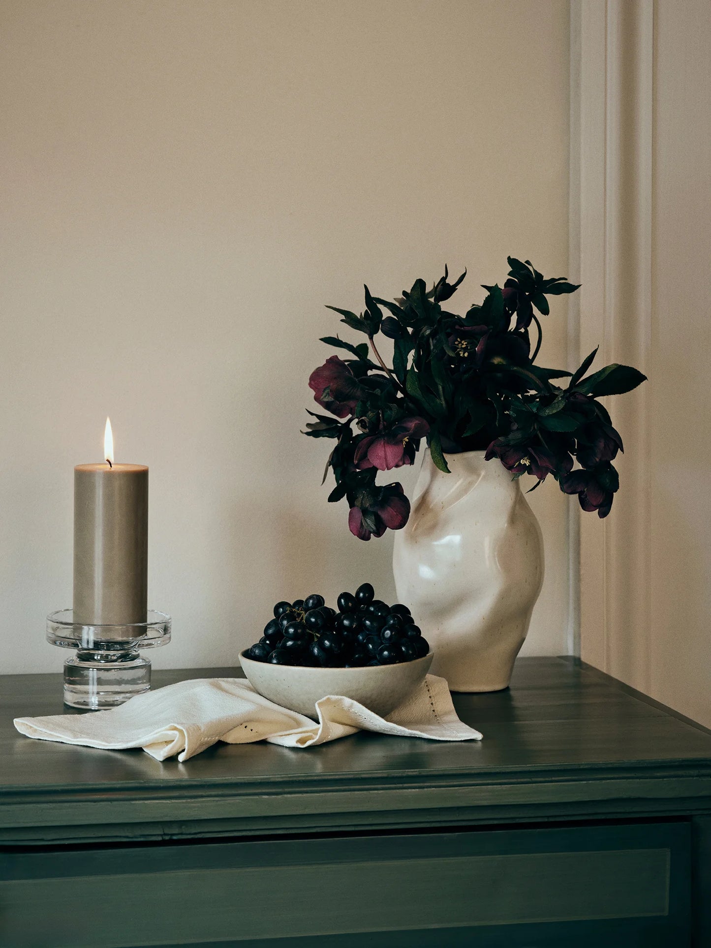 Broste Copenhagen Susie Vase Rainy Day Large
