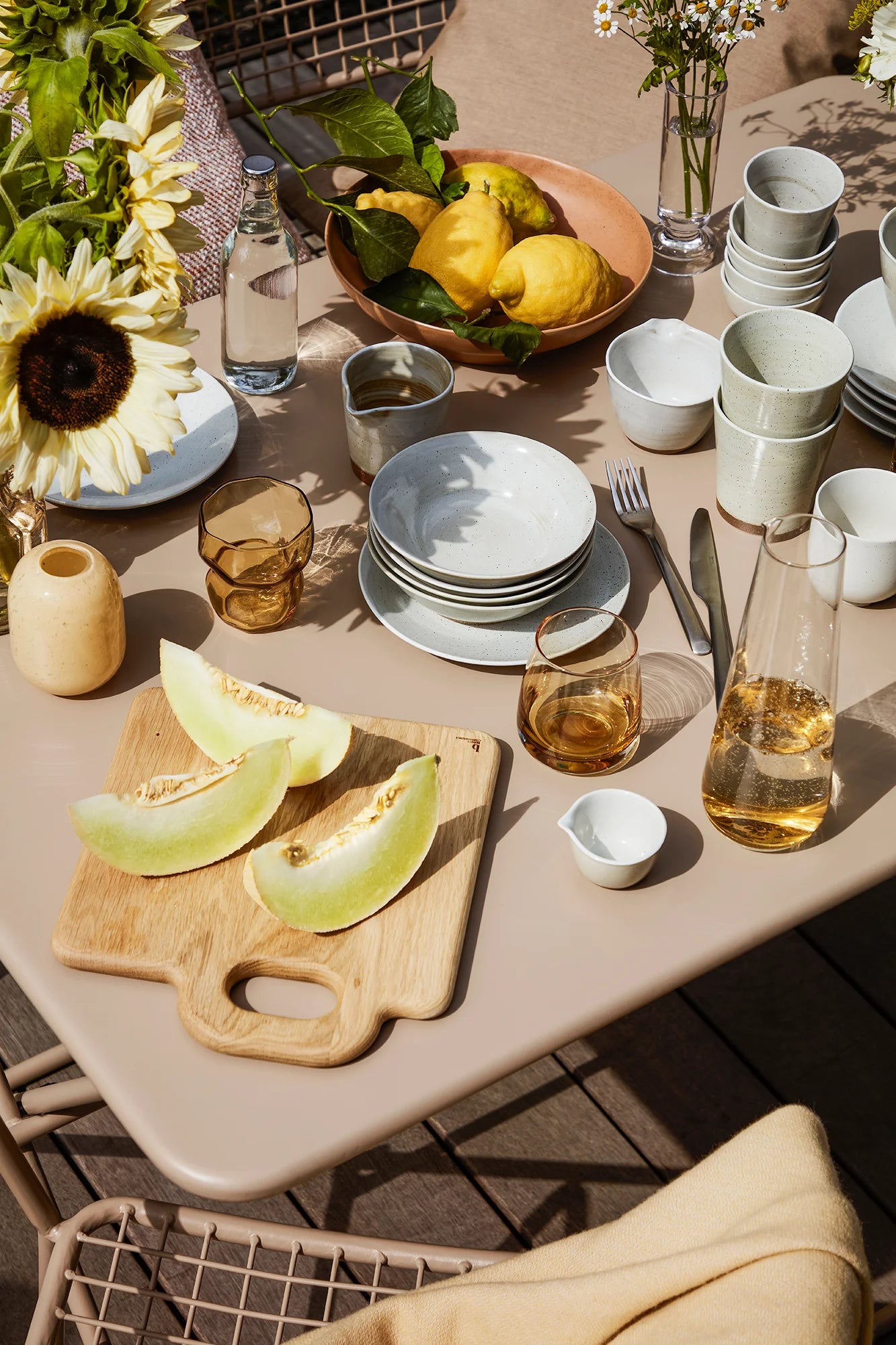 Broste Copenhagen Erika Medium Tray Mojave Desert Sand