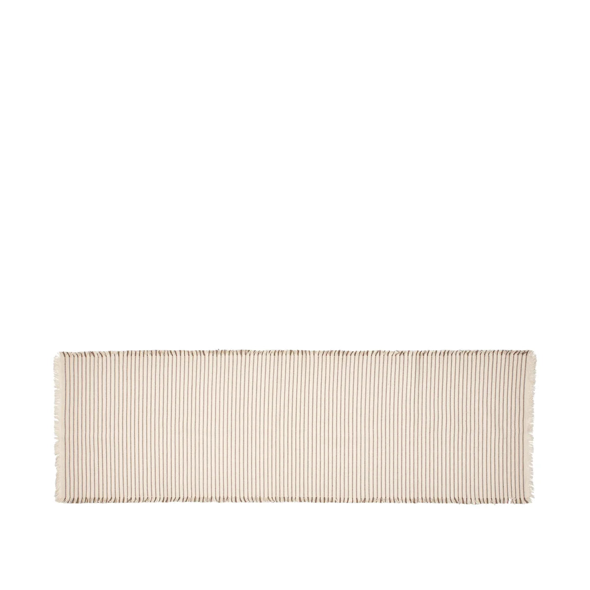 Broste Copenhagen Elouise Table Runner Off-White/Taupe