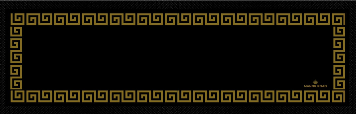 Manor Road Gold Key Large Bar Mat