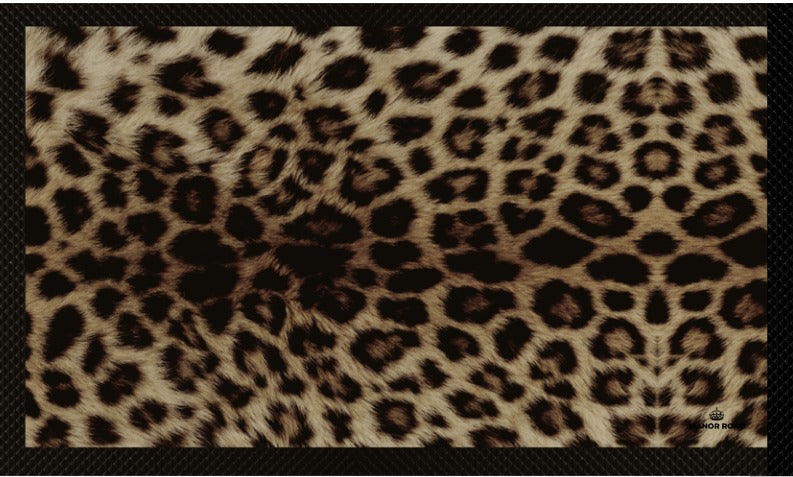 Manor Road Leopard Small Bar Mat