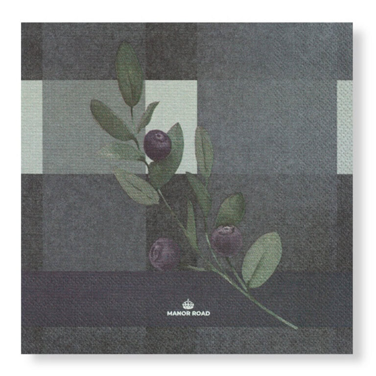 Manor Road Blueberry Burst Luncheon Napkins