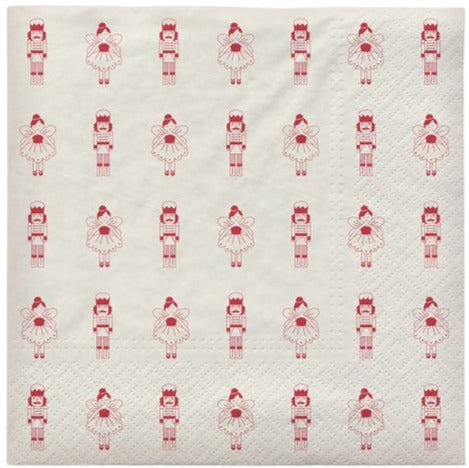 Broste Copenhagen Fairy Tale Red Luncheon Napkins