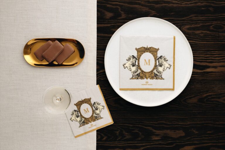 Manor Road Bucking Horse Luncheon Napkins