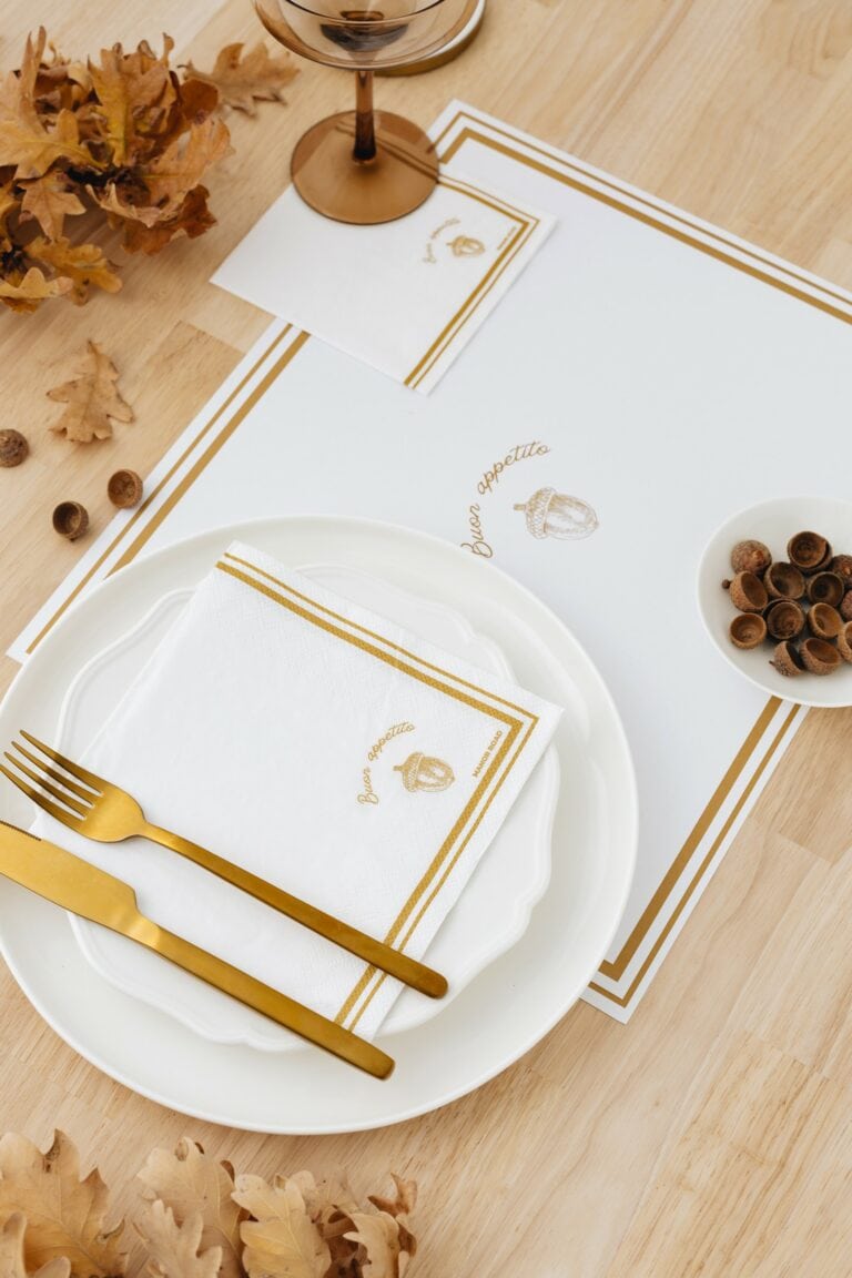 Manor Road Buon Appetito Luncheon Napkins
