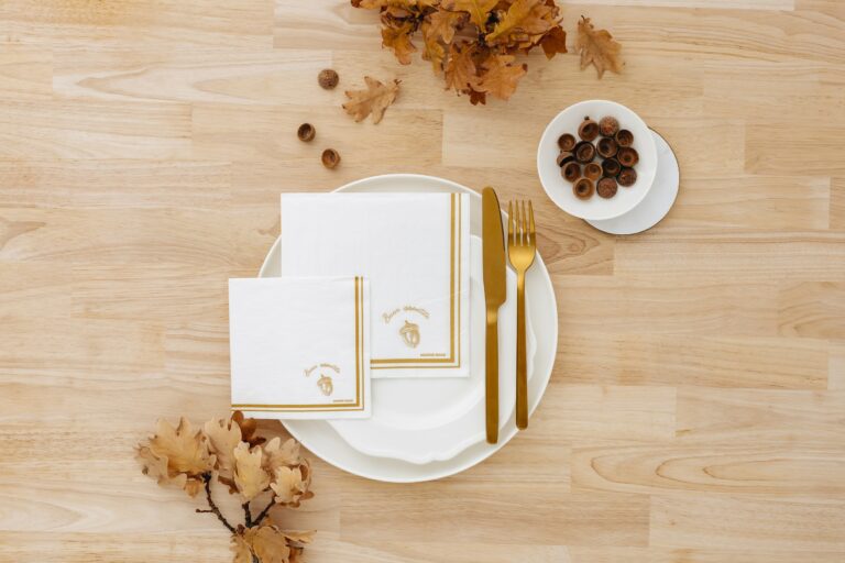 Manor Road Buon Appetito Luncheon Napkins