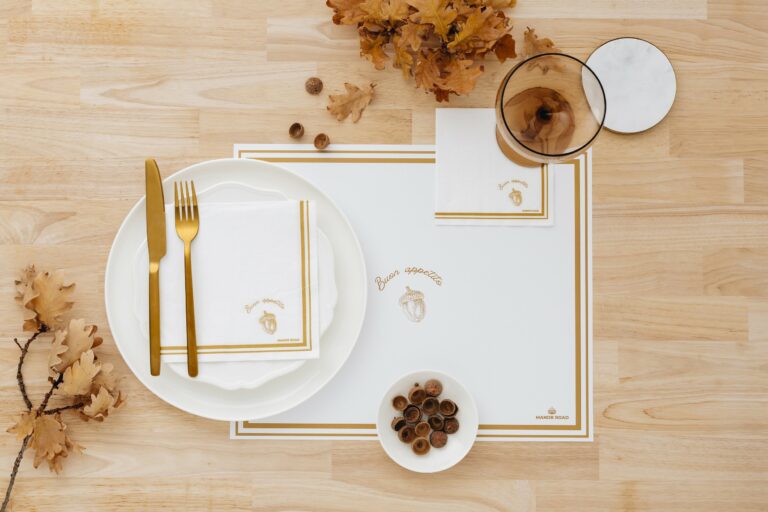 Manor Road Buon Appetito Luncheon Napkins