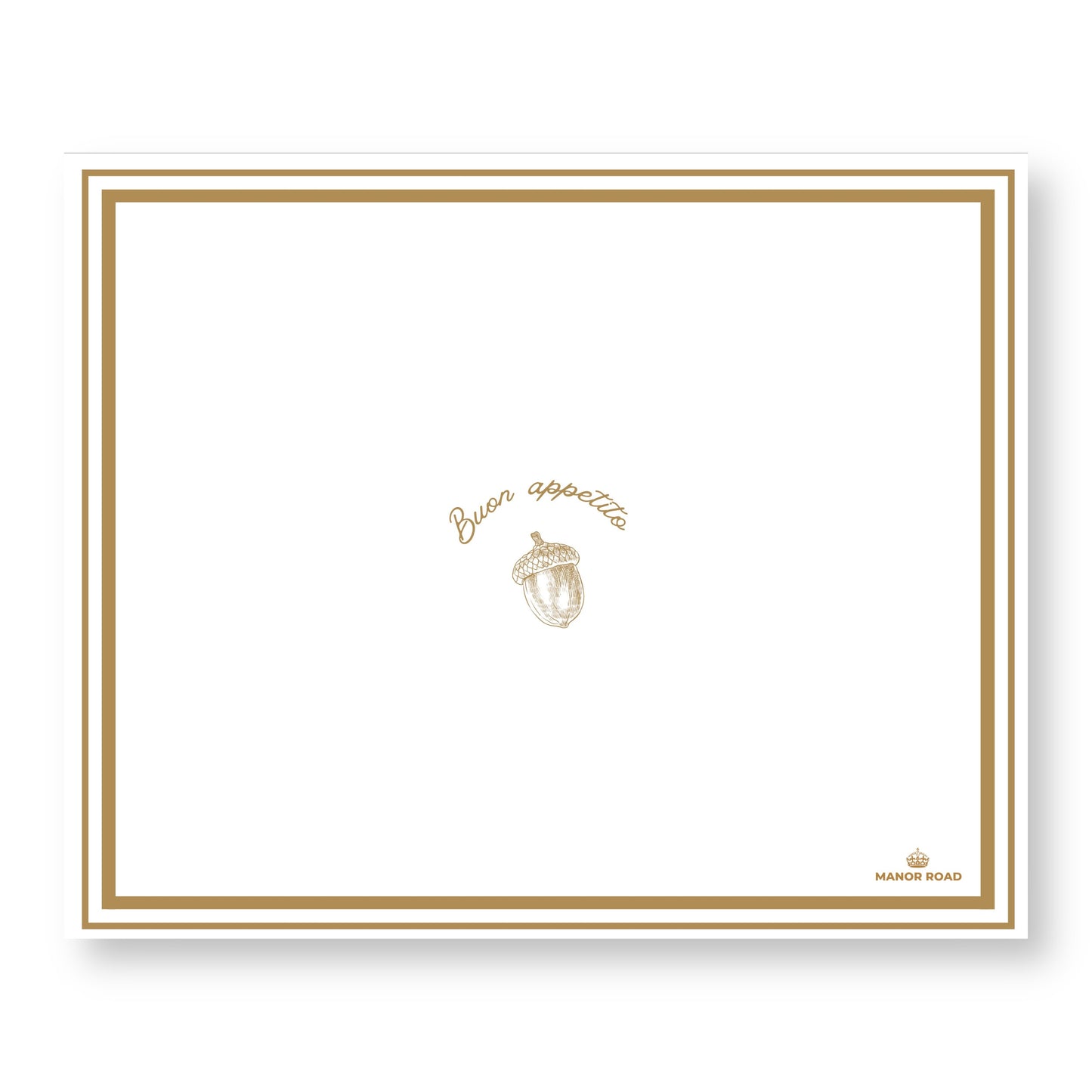 Manor Road Buon Appetito Paper Placemat Pad