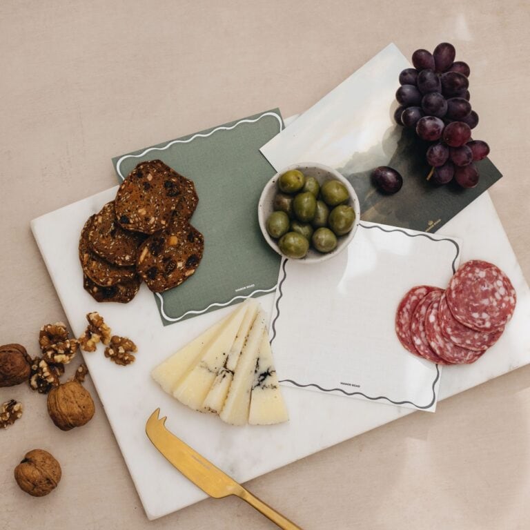 Manor Road The Landscape Cheese Board Presentation Cards