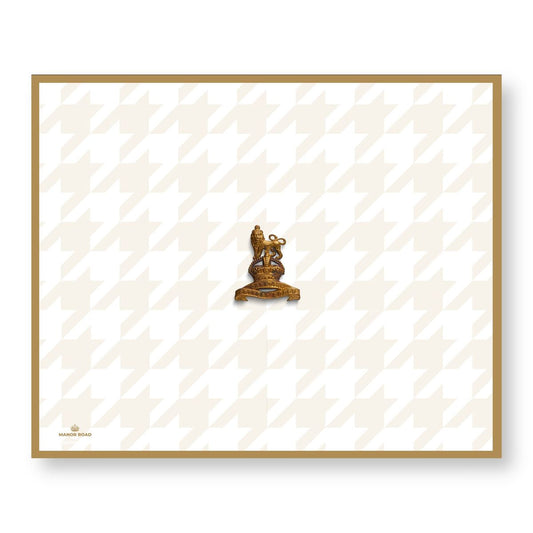 Manor Road Classic Houndstooth Paper Placemat Pad