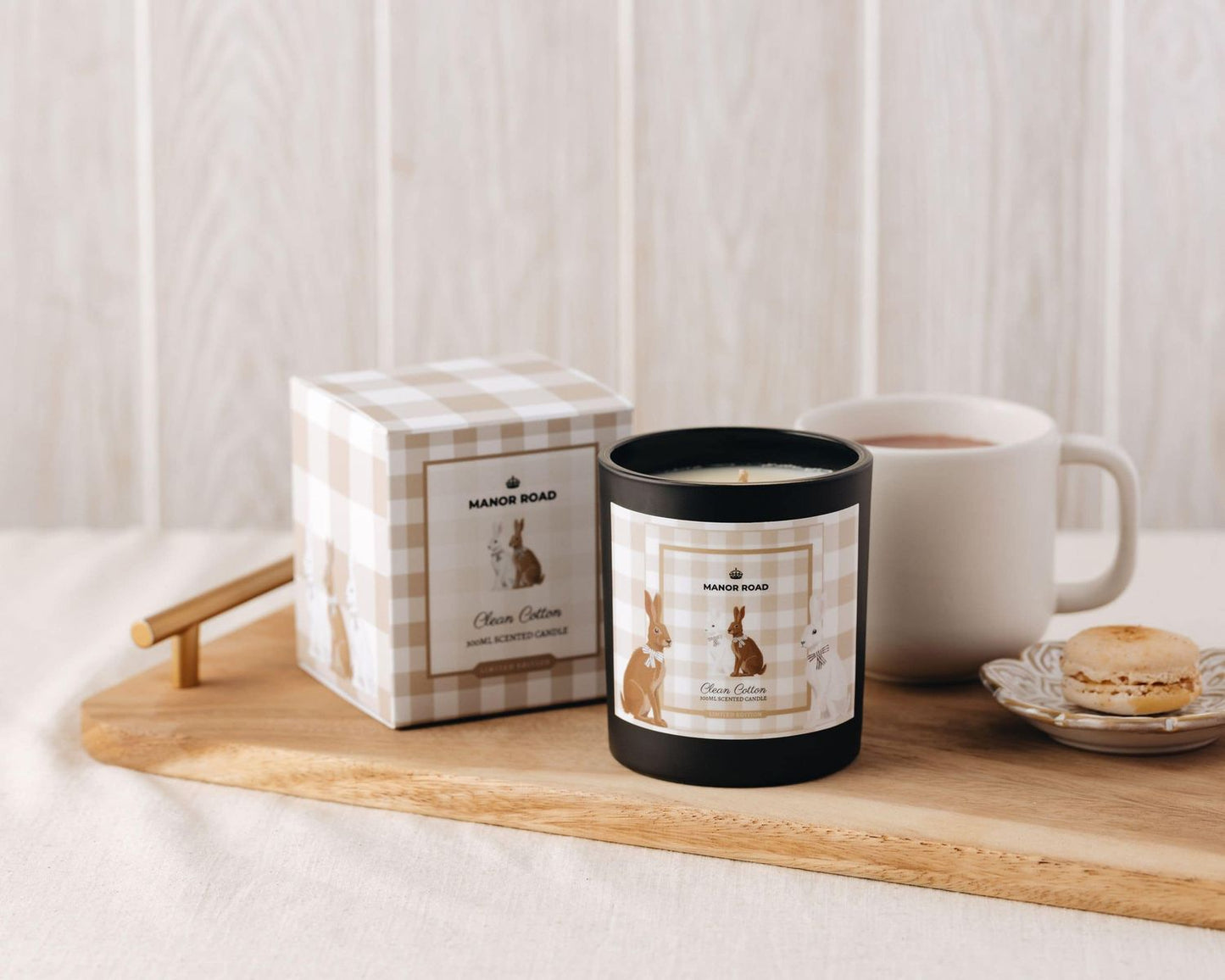 Manor Road Clean Cotton Candle